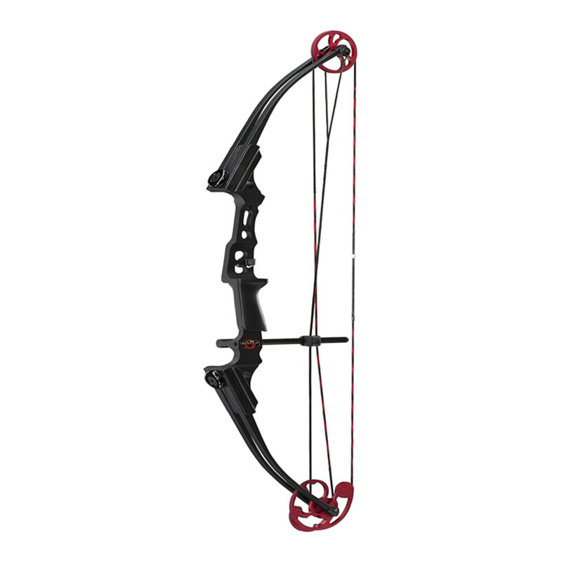 Genesis Mini, Youth Archery Compound Bow w/ Adjustable Sizing, Right Hand, Black