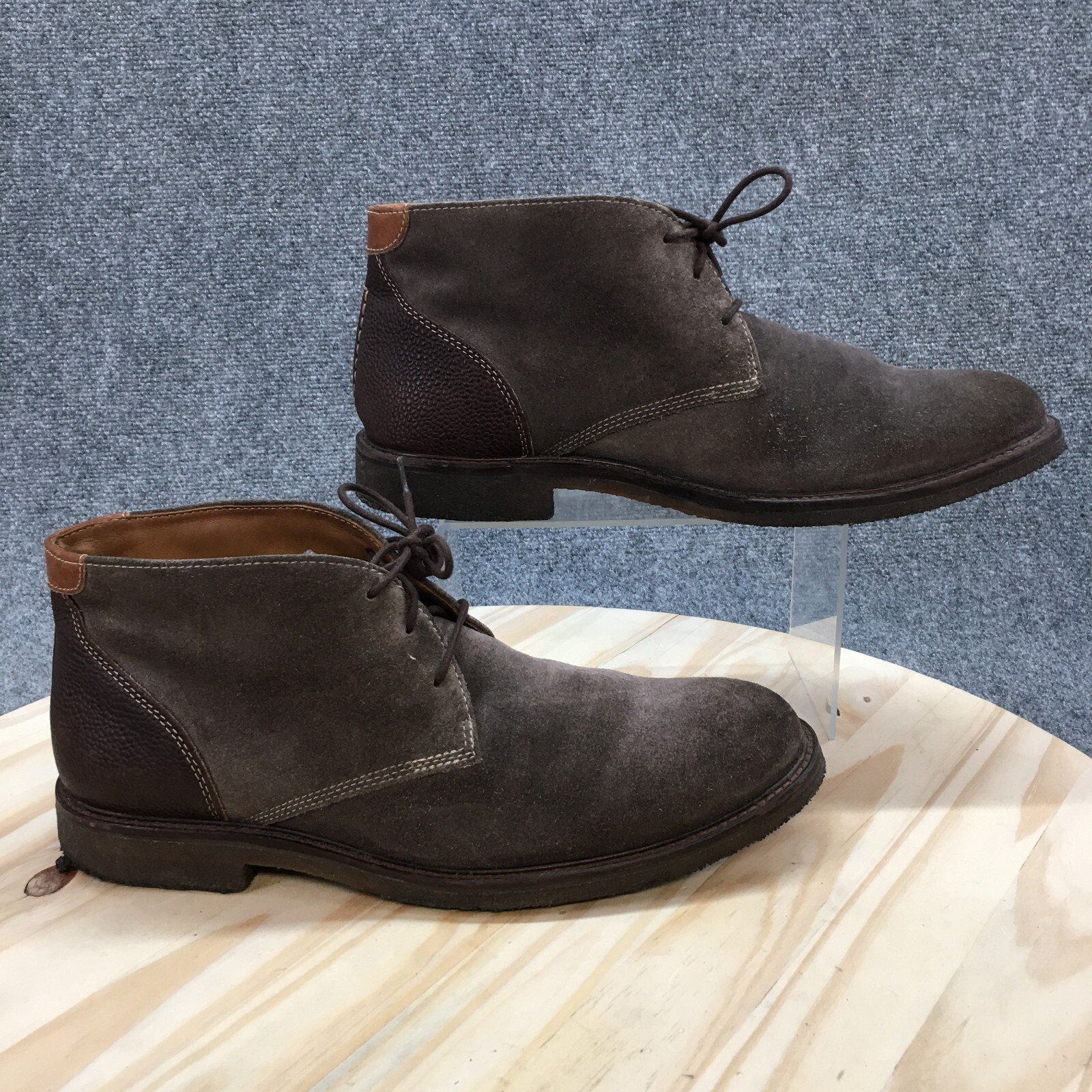 Johnston & Murphy Boots Mens 10.5 M Ankle Chukka 25-3019