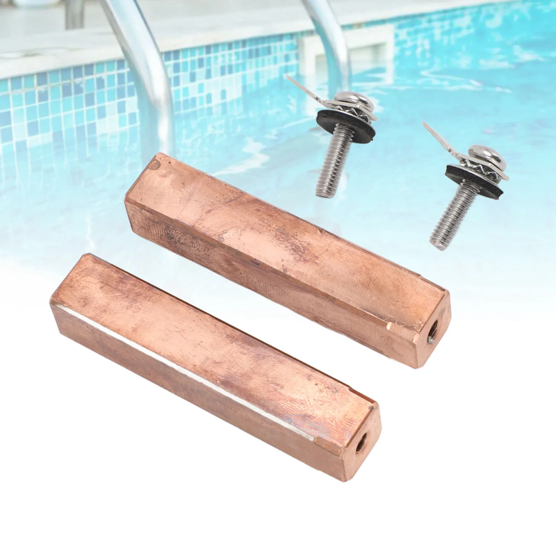 Swimming Pool Copper Electrodes Replacement Easy Installation Swimming Pool Copp