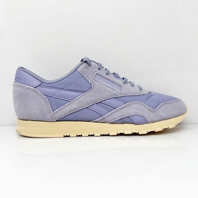 Reebok Женские Классические EF3148 Фиолетовые Повседневные Кроссовки Размер 7.5