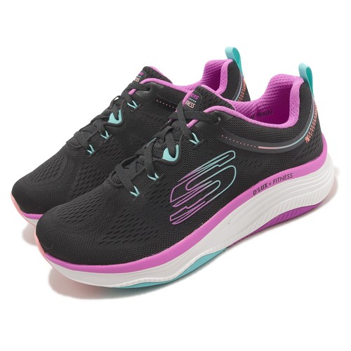 Женские кроссовки Skechers D Lux Fitness-New Moxie Black Pink 149838-BKMT