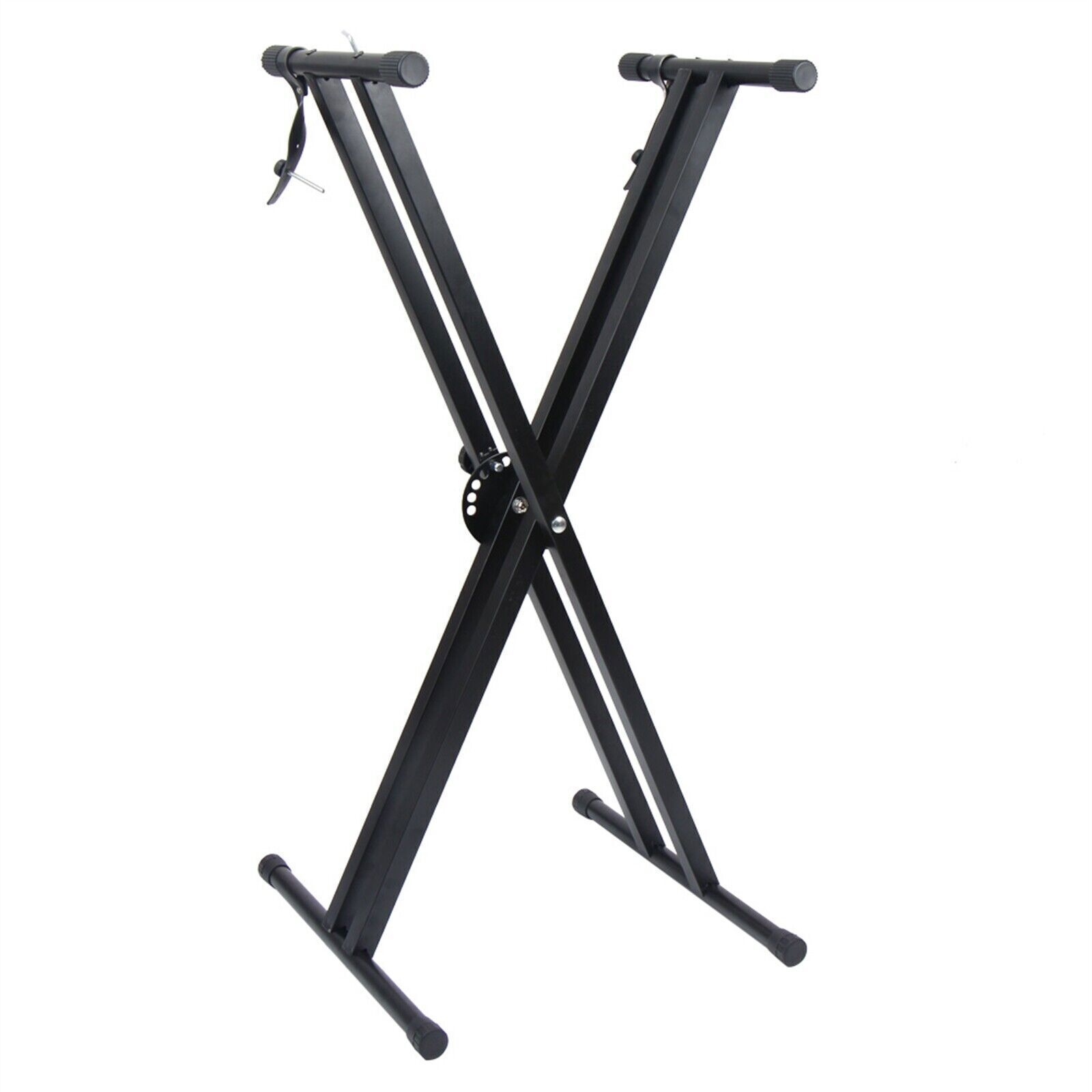 Foldable Dual-tube X-Shape Keyboard Stand Rack Holder Adjustable 6 Gear Size USA