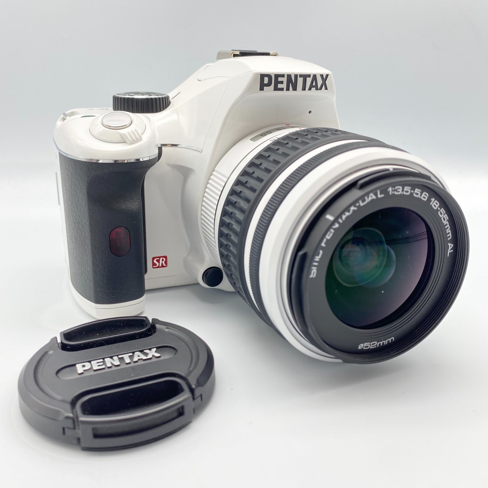 【S2034】PENTAX K-X + SMC DA-L 18-55 PENTAX K-X smc PENTAX-DA L f/3.5-5.6 18-55mm DSLR From Japan