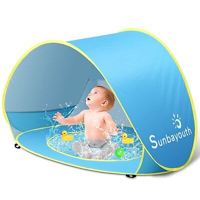 Sunba Youth Baby Beach Tent Baby Pool Tent UV Protection Infant Sun Shelters ...