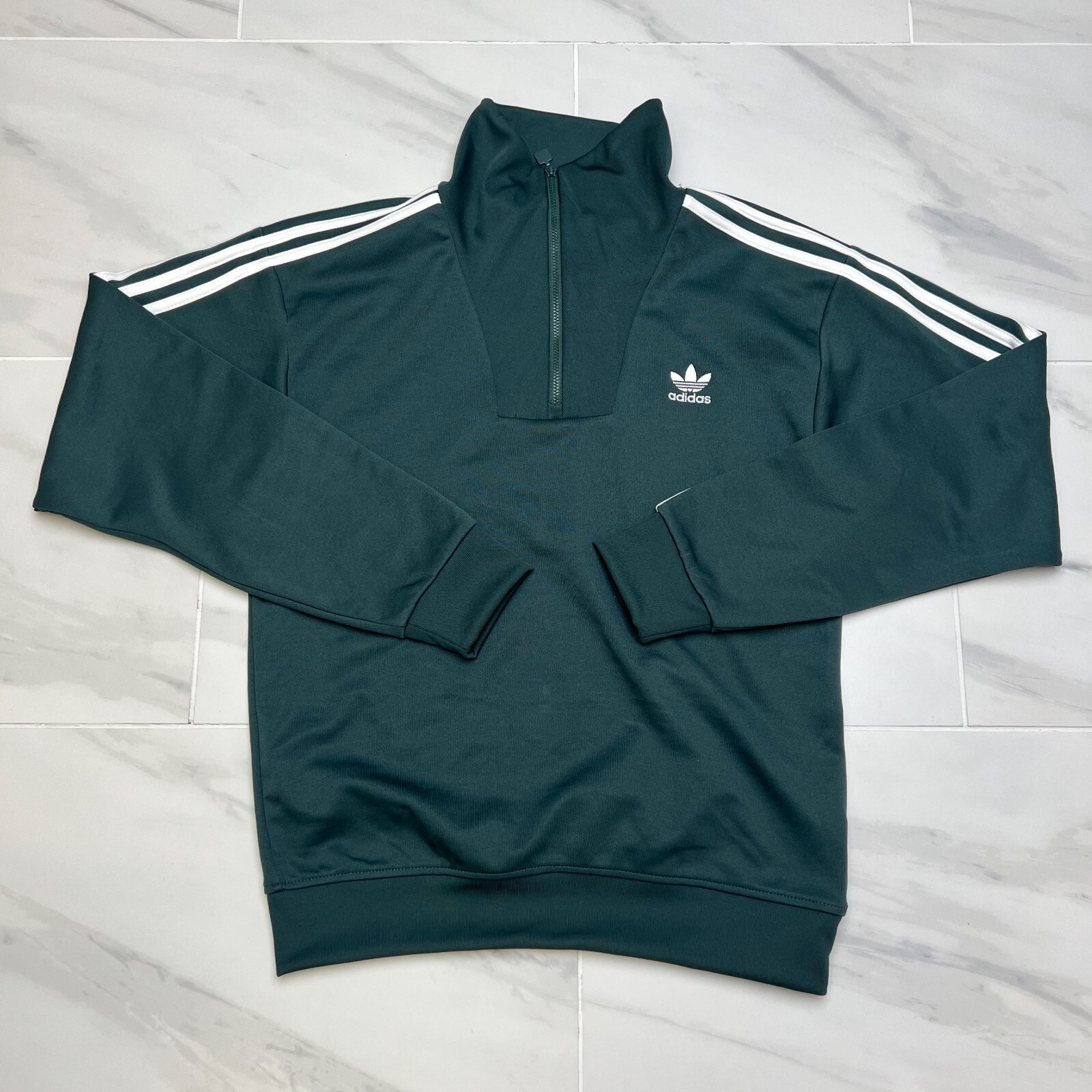Adidas Adicolor Funnel Neck 'Green' IZ2502 Track Top Multi