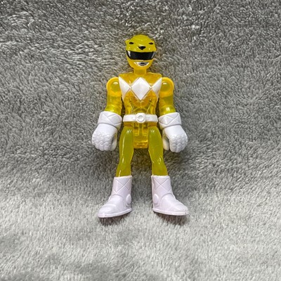 Imaginext Power Rangers Yellow Action Figure Clear