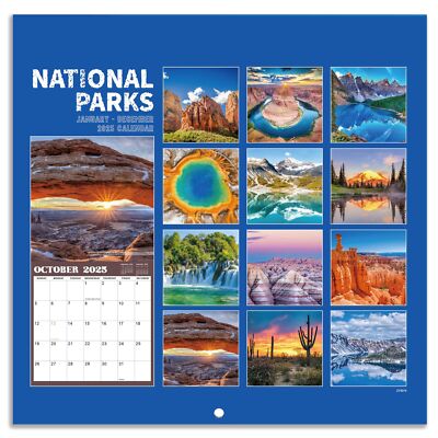 2025 Wall Calendar - 2025 National Parks Wall Calendar, JAN 2025 - DEC 2025, ...