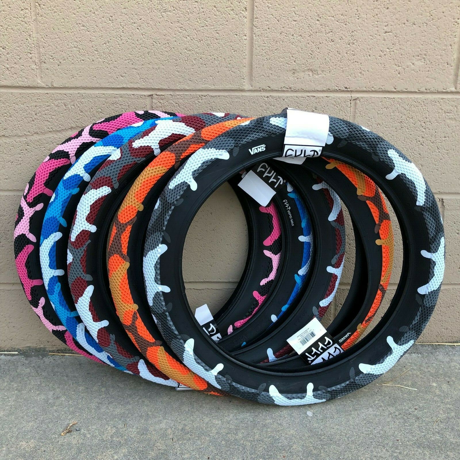 CULT BMX VANS BICYCLE TIRE 20 X 2.40 CULT BMX VANS BICYCLE TIRE 20 X 2.40