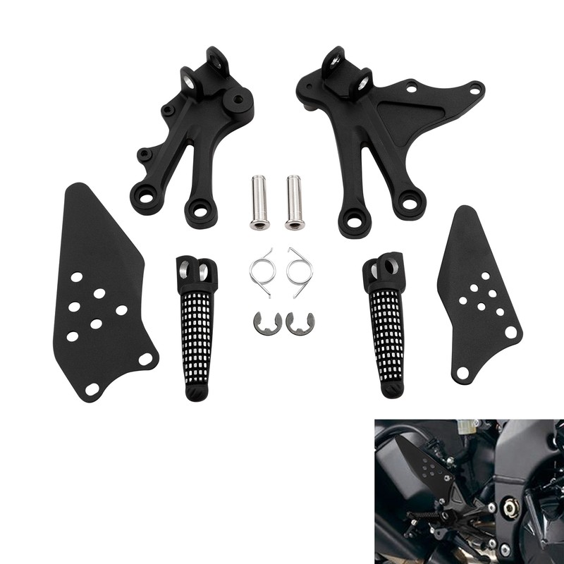 ZX10R Foot Pegs Front Foot Pegs / Footrests Set For Kawasaki Ninja