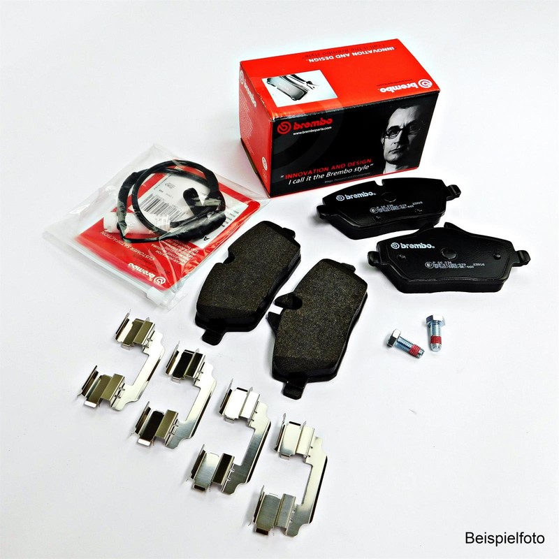 Orig. Brembo Plaquettes + Capteur Pour Bmw 3er E36 318-328i 318/325tds Z3 Avant