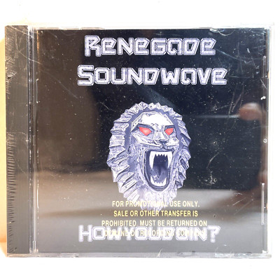 RENEGADE SOUNDWAVE: HOWYOUDOIN? (1994) CD Promo Album - Alternative Rock Pop NEW