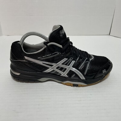 Asics gel clearance rocket 7 black
