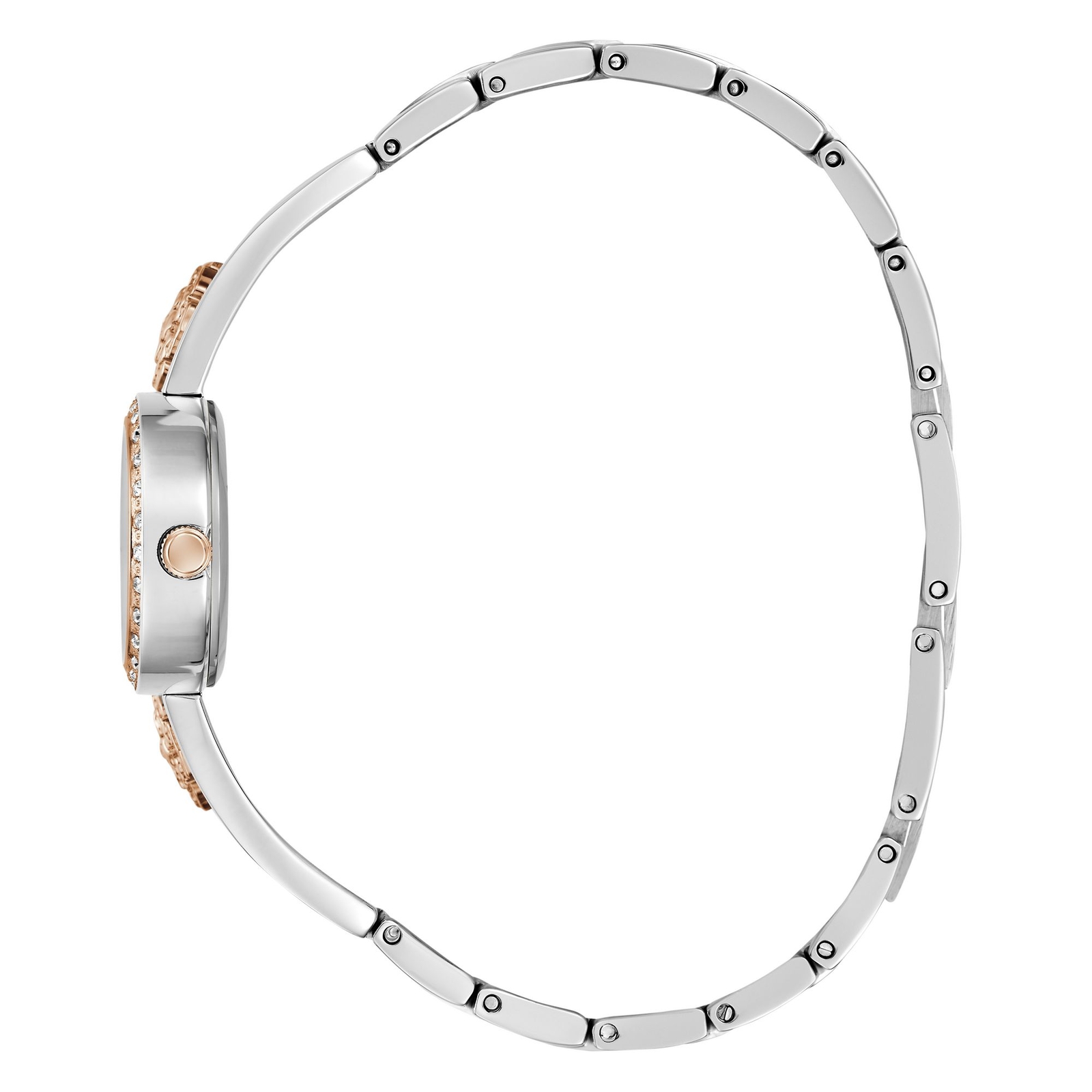 Pre-owned Guess Women Watch Chloe Gw0756l3 Stainless Steel
