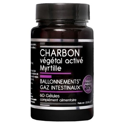 Nutrivie Activated Coal Plant Blackcurrant 60 Capsules