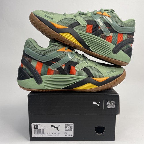 TRC BLAZE COURT 白　26.5センチ Cut in half: PUMA TRC Blaze Court Review | RunRepeat