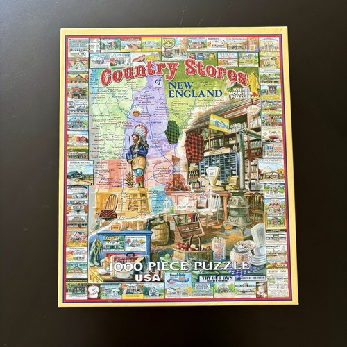 Vintage Country Stores of New England White Mountain 1000 pc Jigsaw Puzzle 2009