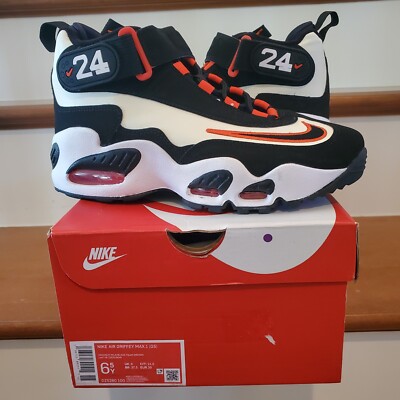 Nike Air Griffey Max 1 Ken Jr San Francisco Giants 6.5Y GS Coconut milk orange