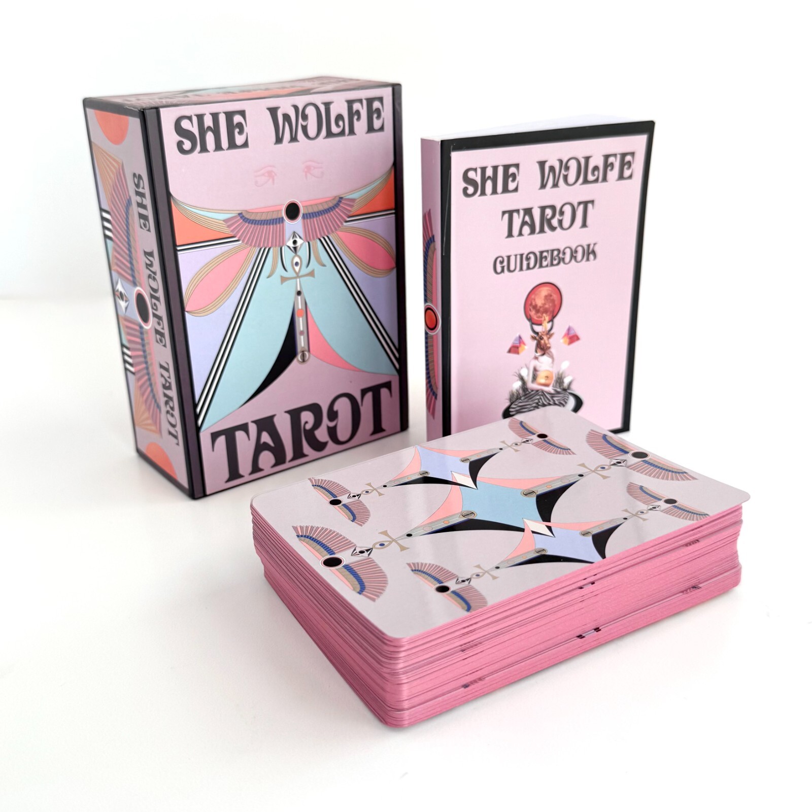 お値下げ　貴重　新品未開封　SHE WOLFE TAROT She Wolfe Tarot | Fourth Edition by SERPENTFIRE | Pink Tarot