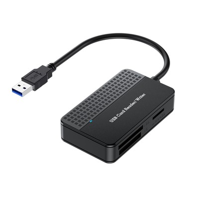 USB 3.0 4 in 1 Hub Adapter Multi Slot Memory Card Reader For SD/SDHC/SDXC