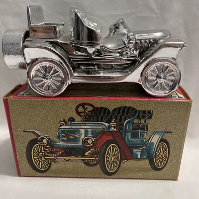 Vintage 1978 Avon Stanley Steamer SilverWild Country After Shave Full NIB