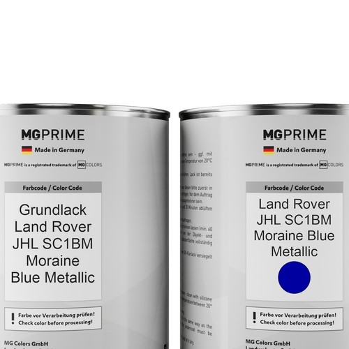 Autolack Dose Set Land Rover JHL SC1BM Moraine Blue Metallic spritzfertig 3,5L