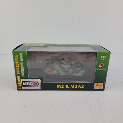 Modern Ground Armor M2 & M2A2 Tank Model Platinum Collectible Easy Model 1/72