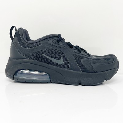 

Nike Boys Air Max 200 AT5627-001 Черная повседневная обувь Кроссовки Размер 3,5 года, Черный, Air Max 200