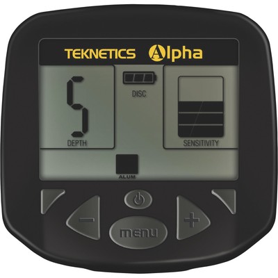 Teknetics Alpha-B Metal Gold Treasure Finder Detector w/ TEK Carrying Bag