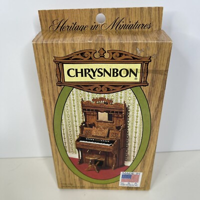 Chrysnbon Heritage Miniatures Model Parlor Pump Organ Kit F-220 Made in USA NIB