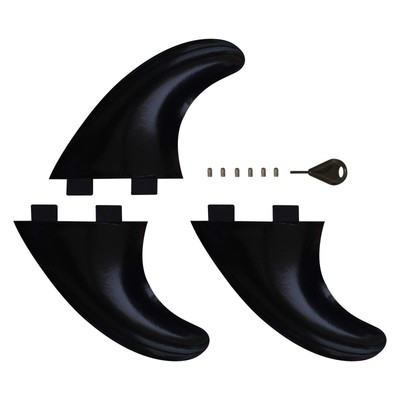 G5 FCS Fins with Fin Key and Screws 3 PCS Replacement Plastic Surfboard Fins ...