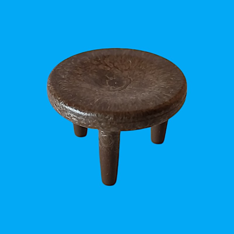 Playmobil - Hocker Sitz Melkschemel Dreibein - Dunkelbraun - Bauernhof Ritter