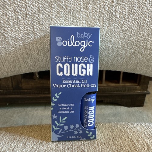 Ogic Stuffy Nose & Cough Essential Oil Vapor Chest Roll-on, 0.20 Oz