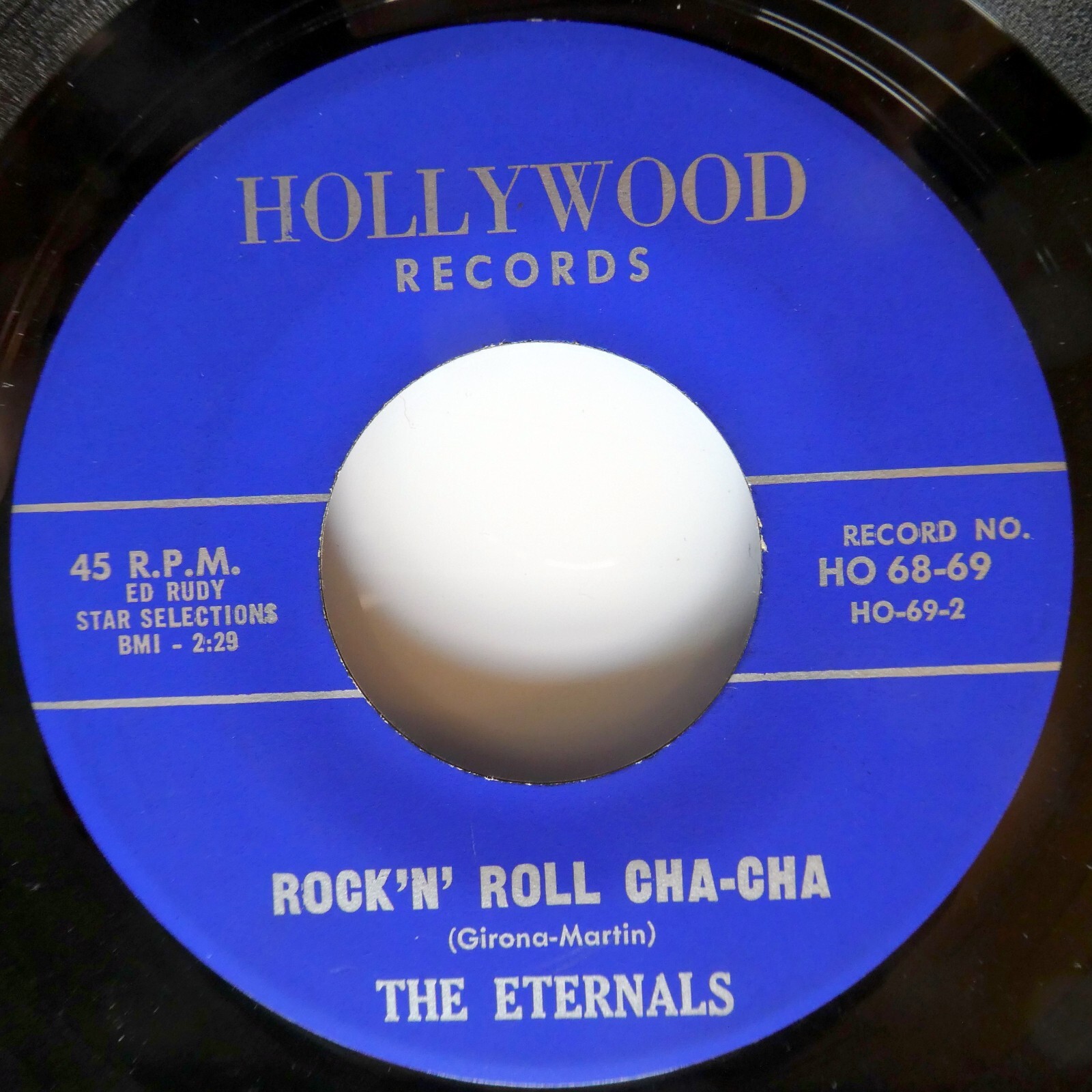 英7” The Eternals Rockin In The Jungle / Rock N Roll Cha-Cha 45HL8995 London Records, London American Recordings /00080 The Eternals – Rockin In The Jungle / Rock 'N' Roll Cha-Cha