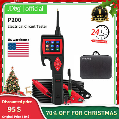 Electric Power Probe Circuit Tester Multi-meter Oscilloscope Relay Injector Test