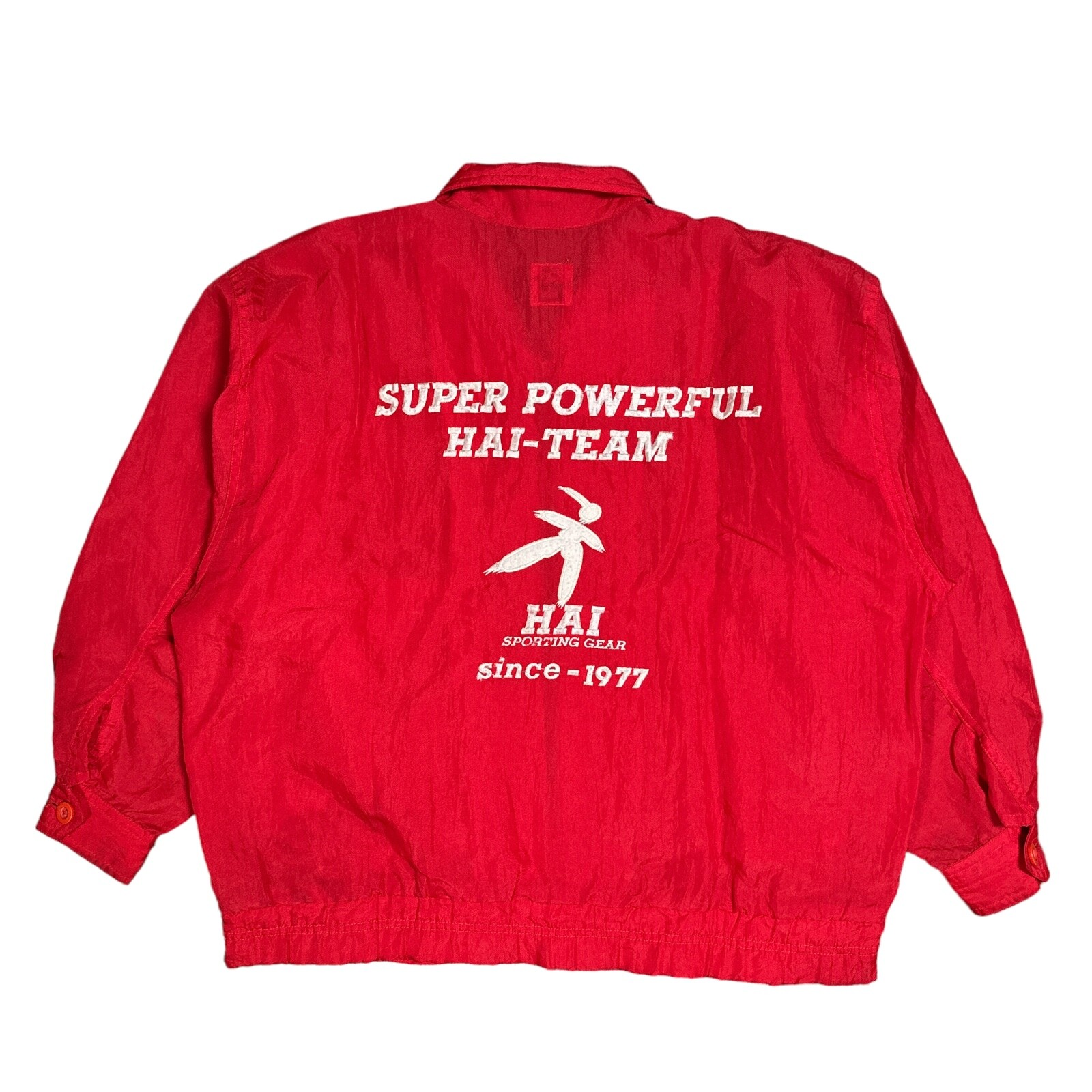90s HAI sporting gear ISSEY MIYAKE 三宅一生 Vintage 90s HAI Sporting Gear Big Logo Rare Design Japan