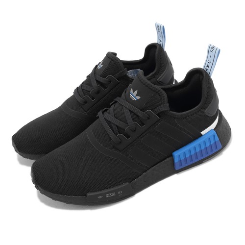 

Adidas Originlas NMD_R1 Core Black Royal Blue Мужская повседневная обувь унисекс IF8029, Черный, Nmd_r1