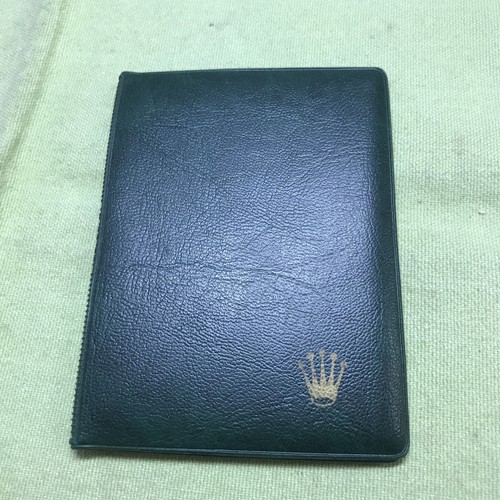 Vintage 80's Rolex wallet /paper holder 100.00.41 💲28 Each