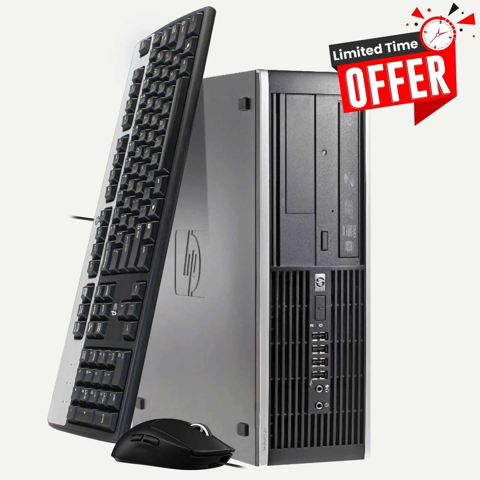 HP Desktop Computer PC Intel Core i5-2400 8GB RAM 128GB SSD 1TB HDD Windows 10 P HP Desktop Computer PC Intel Core i5-2400 8GB RAM 128GB SSD 1TB HDD Windows 10 P
