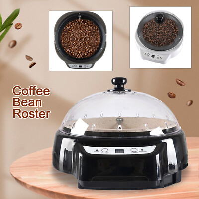 Home Electric Timed Auto Coffee Beans Roaster Coffee Roasting Baking Machine