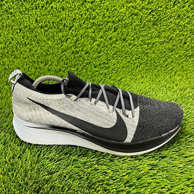 Nike Zoom Fly FK Flyknit Mens Size 12.5 Black Athletic Shoes Sneakers BV6103-001