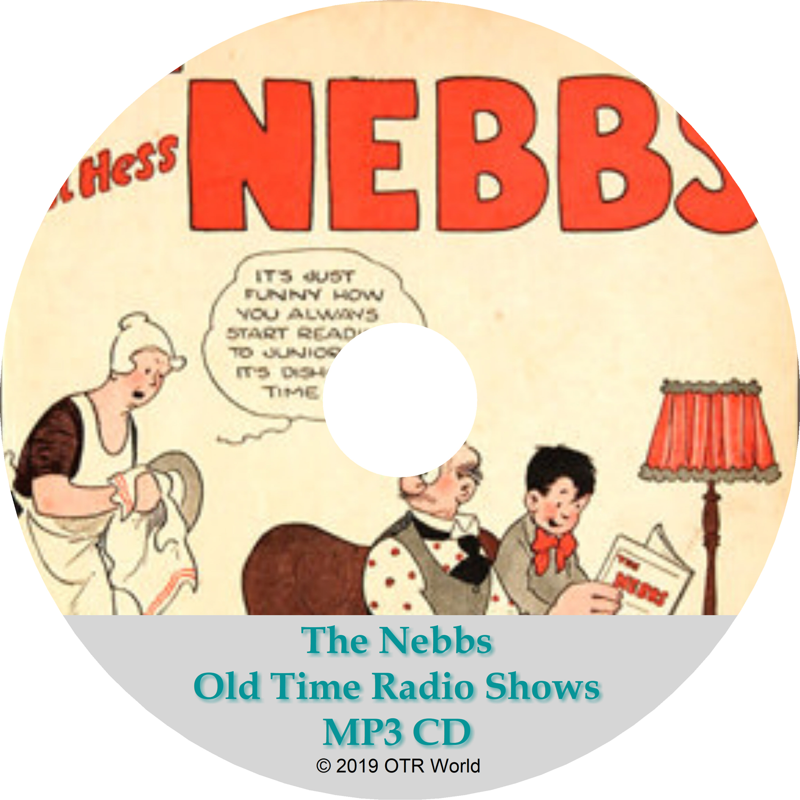 The Nebbs Old Time Radio Shows 4 Episodes On MP3 CDR OTR eBay