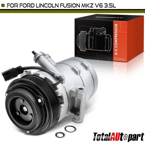 AC Compressor with 6-Groove for Ford Fusion 2010-2012 Lincoln MKZ