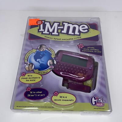 IM-ME Wireless Instant Messaging System Girl Tech Pink Radica BRAND NEW
