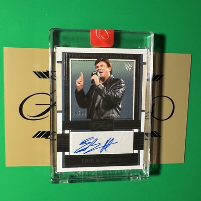 Eric Bischoff /99 Legendary Autographs 2024 Panini Three Count WWE #LA-EBS
