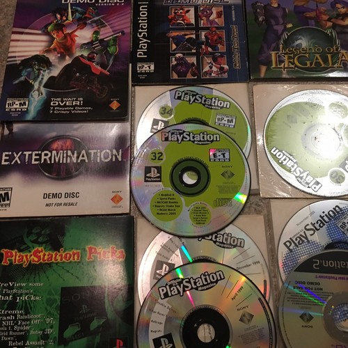 Huge Lot of Playstation 1 & 2 DEMO Games