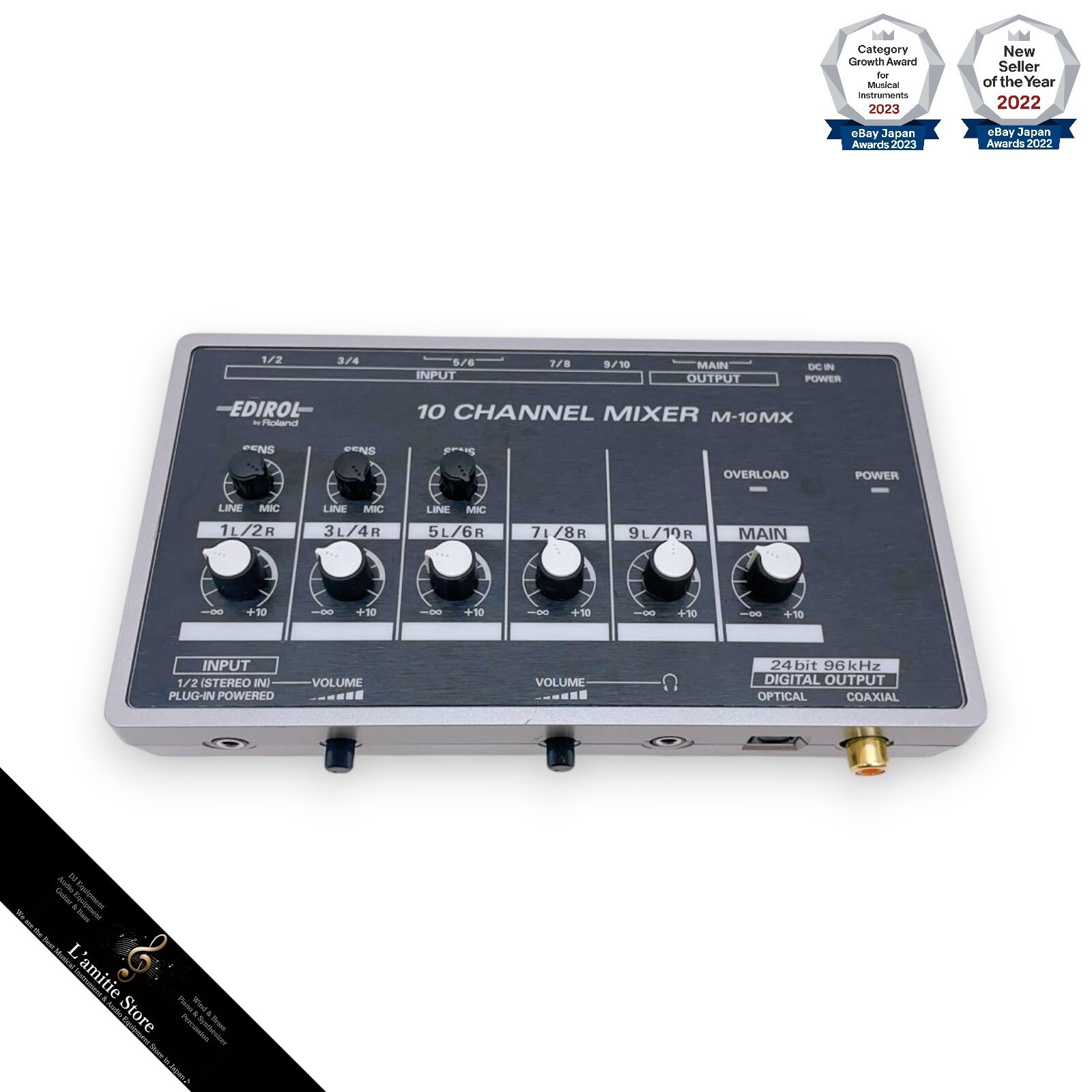 PG]USED Roland EDIROL M-10MX 10 CHANNEL MIXER 10チャンネル