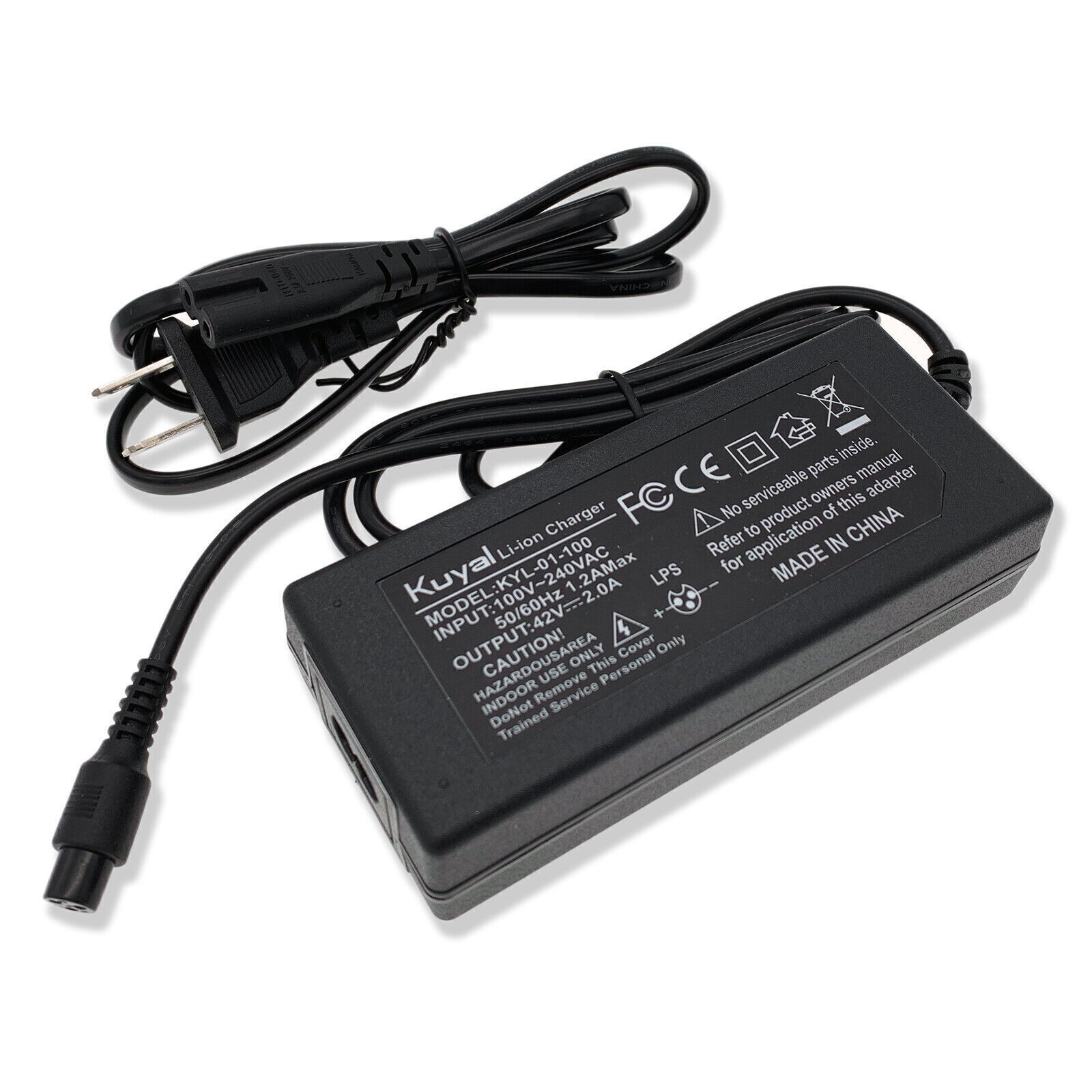 Swagtron Replace Charger Adapter for EB-1, SG-5, T1, T3, T6 & Voyager-1 Models