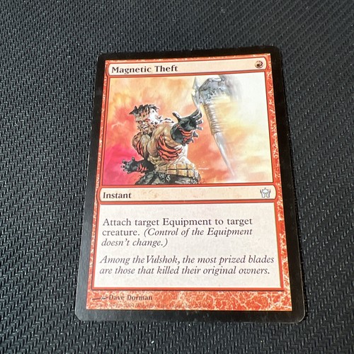 Magnetic Theft Magic The Gathering Mtg Fifth Dawn Card | eBay