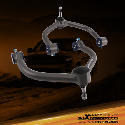Front Upper Control Arms For 2006-2023 Dodge Ram 1500 4WD 2-4 inch Tubular Lift