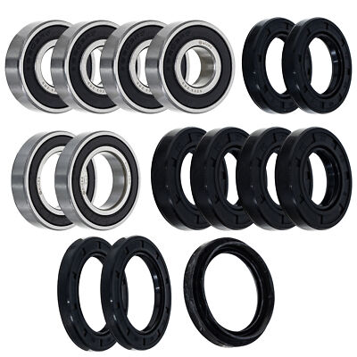 NICHE Wheel Bearing Seal Kit for Suzuki LTA450X 500X 700X King Quad 6007-2RS